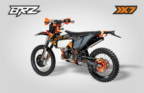 Мотоцикл кроссовый / эндуро BRZ (БРЗ) X7 FA 150 21/18 | Мототека