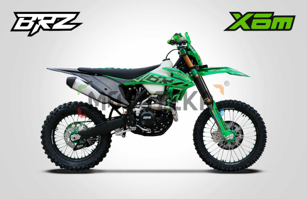 Мотоцикл кроссовый / эндуро BRZ (БРЗ) X6M | Мототека